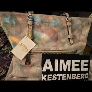 Aimee Kestenberg collection new with Tags iridescent shoulder bag